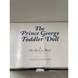 Danbury Mint Prince George Of Cambridge 18" Porcelain Toddler Doll